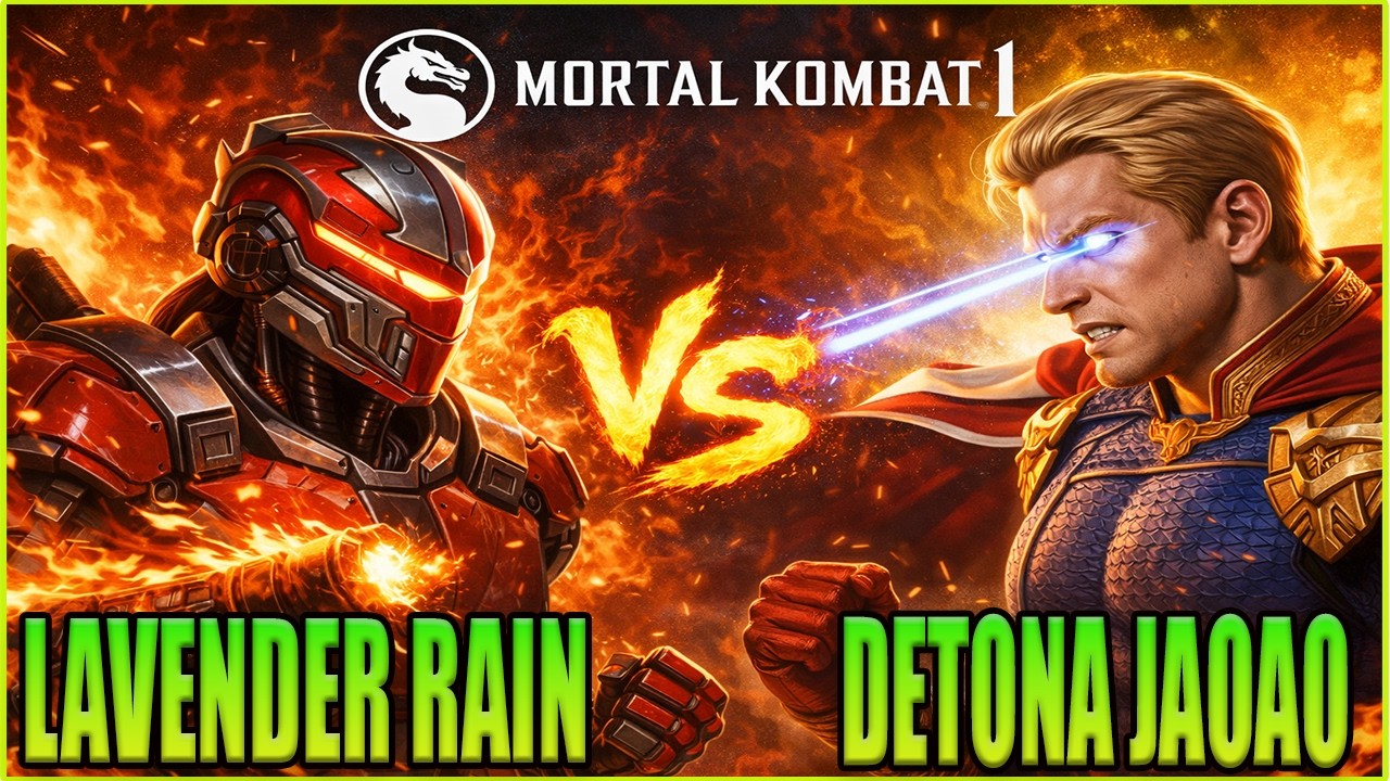 🔥MK1🔥LAVENDER RAIN (SEKTOR) VS DETONA JOAO (HOMELANDER)🔥MORTAL KOMBAT 1🔥