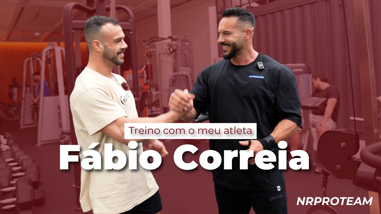 Treino com o meu atleta FÁBIO CORREIA