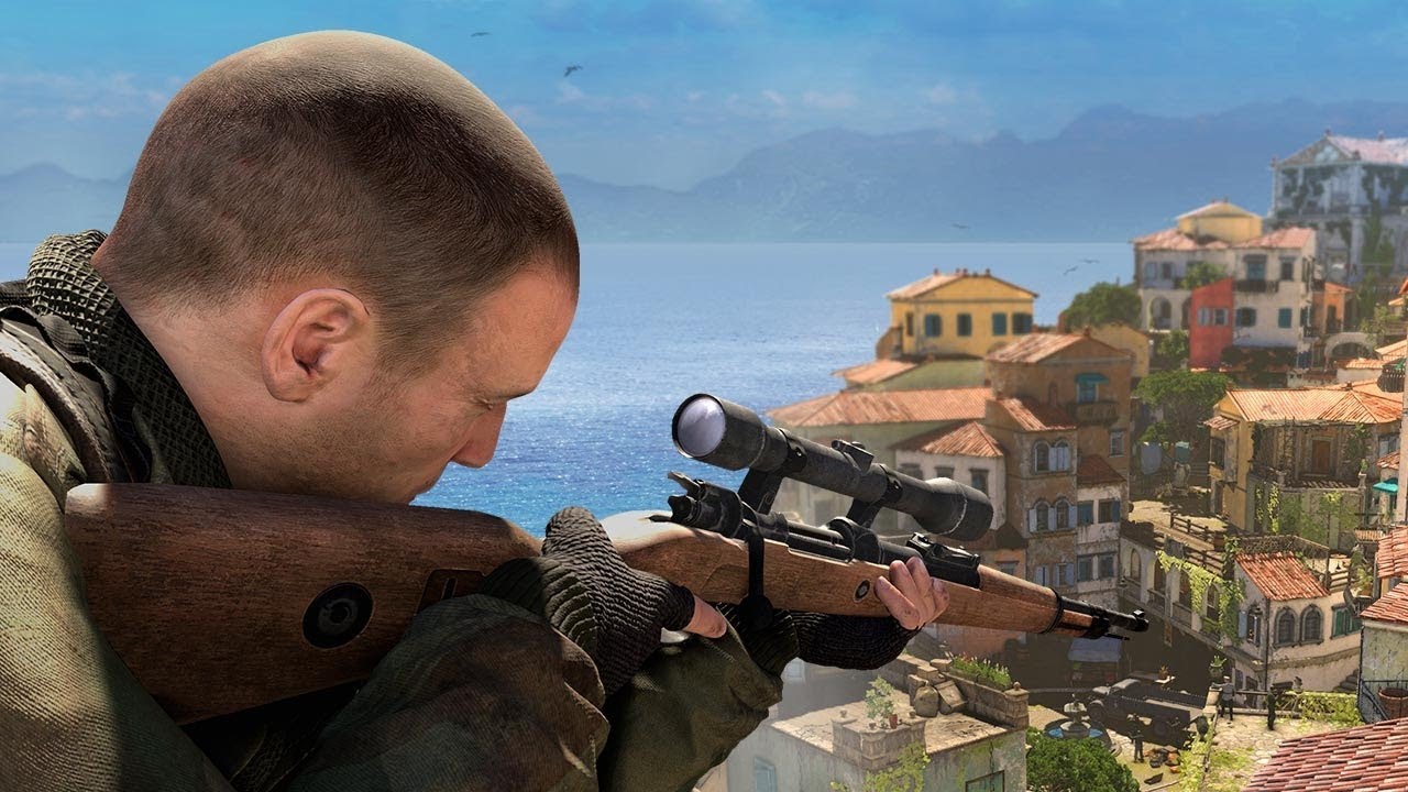 Sniper Elite 4 Stealth Gameplay: Authentic Plus Difficulty & Stealth Kills