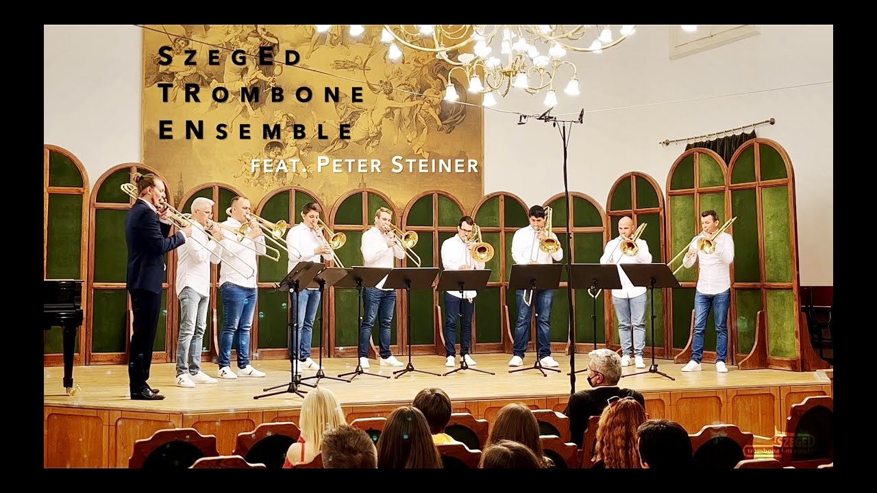 John Mackey: Hymn to a Blue Hour - Peter Steiner feat. SzegEd TRombone ENsemble by György Gyivicsan