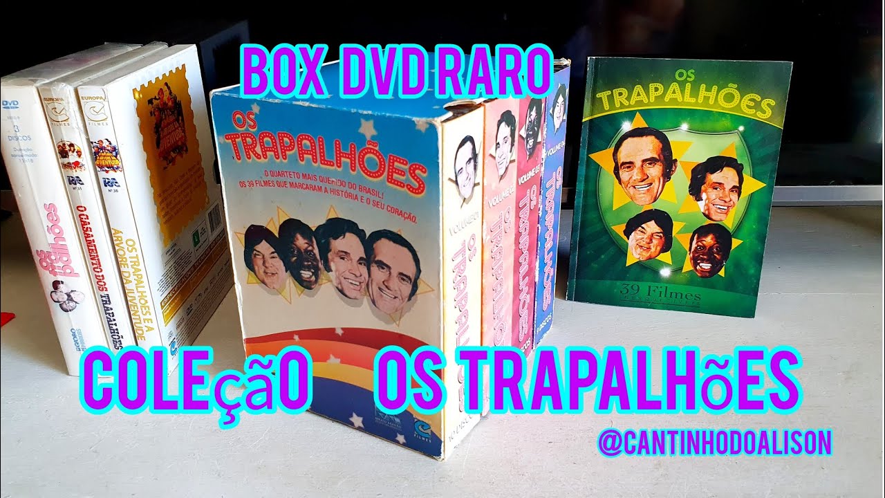 Box Dvd Raro Os Trapalhões / Review / Filmes / Cantinho do Alison