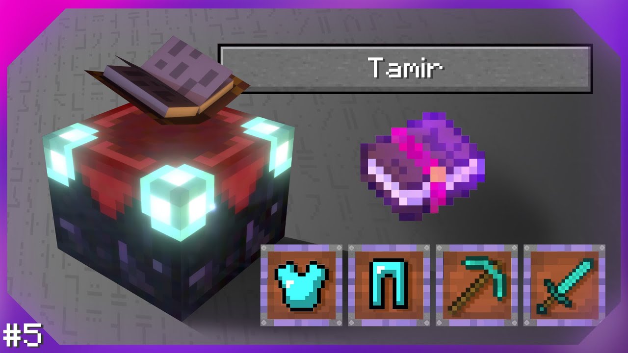Tamir Büyüsü (𝘖𝘯𝘢𝘳𝘪𝘮) ▪ Minecraft Büyülü Kitaplar #5