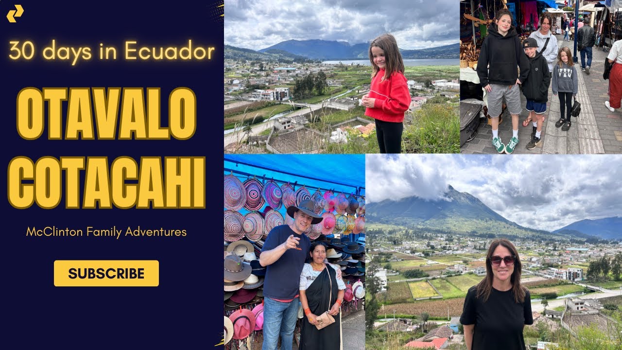 30 Days in Ecuador #7 - Otavalo and Cotacachi - Plaza de Ponchos 