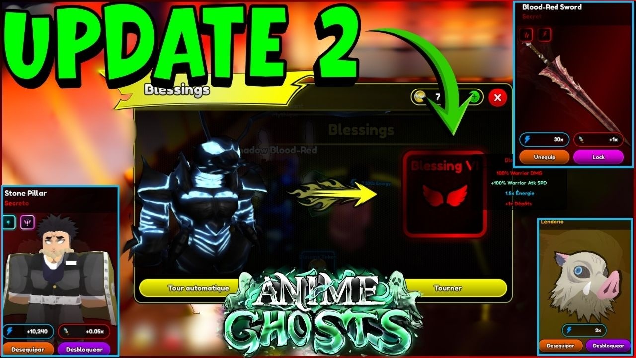 ZERANDO A UPD 2 + TOP GLOBAL 20!! novo GAME MODE, SISTEMAS E ETC!! - anime ghost