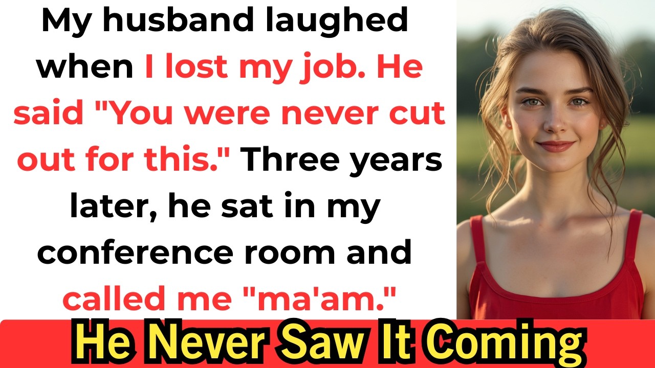 My Husband Laughed When I Lost My Job — 3 Years Later, He Worked For Me