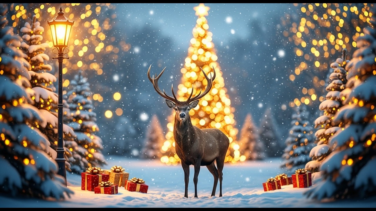 Relaxing Christmas Carol Jazz Music Quiet and Comfortable Instrumental Music Christmas Ambience