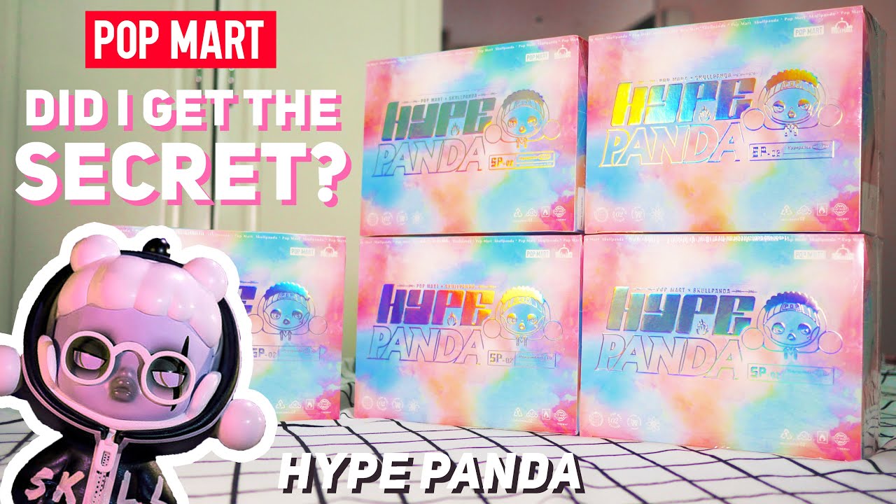 Pop Mart Hype Panda (Skullpanda) Blind box Unboxing
