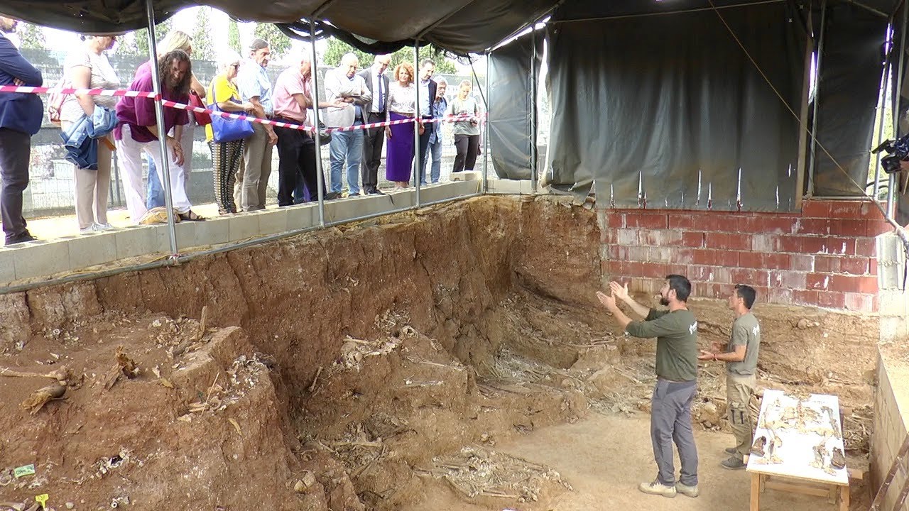 Gran parte de las víctimas de la Columna Minera del 36 aparecen en la fosa 'Pico Roja' en Sevilla