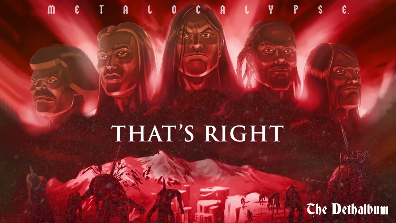 Metalocalypse: Dethklok | Face Fisted (Lyric Video) | Adult Swim