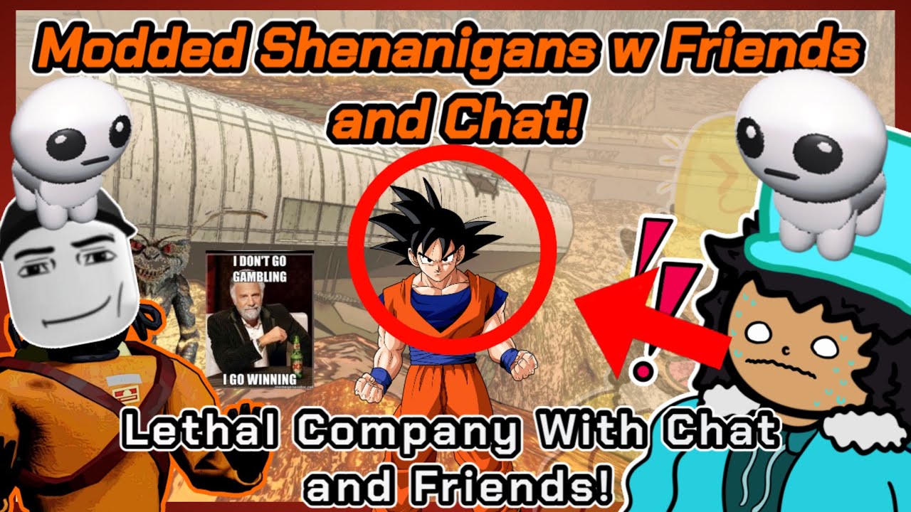 Modded Shenanigans w Friends and Chat! | Lethal Company Modded with Chat + Friends Stream
