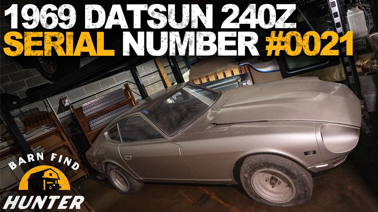 Datsun 240Z #00021 Sits Untouched & All Original in a Dusty Warehouse | Barn Find Hunter