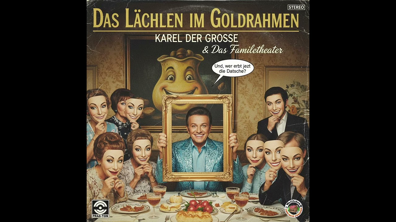 Das Lächeln Im Goldrahmen