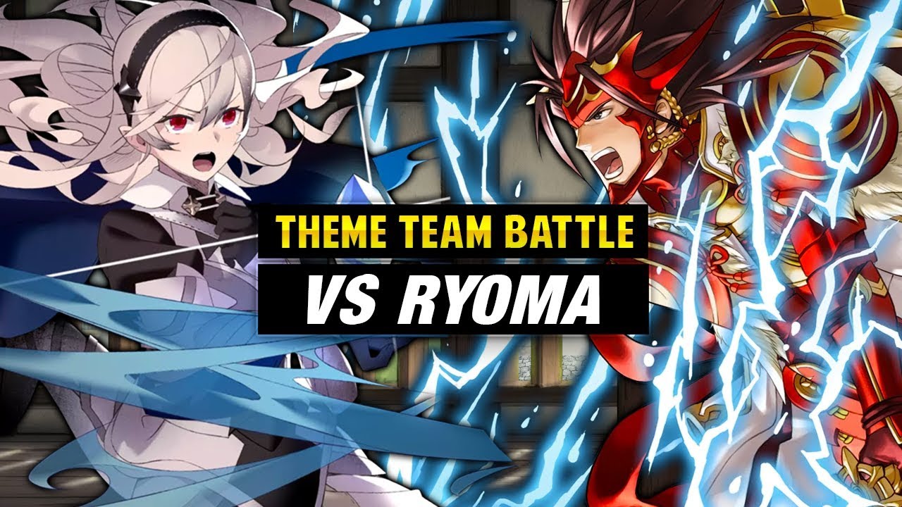 INFERNAL Legendary Ryoma LHB Vs. Corrin & Nohrian Units - Fire Emblem Heroes Theme Team Battle