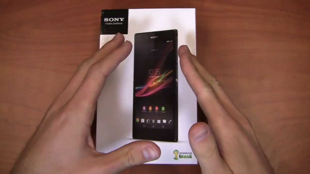 Sony Xperia Z Ultra Unboxing