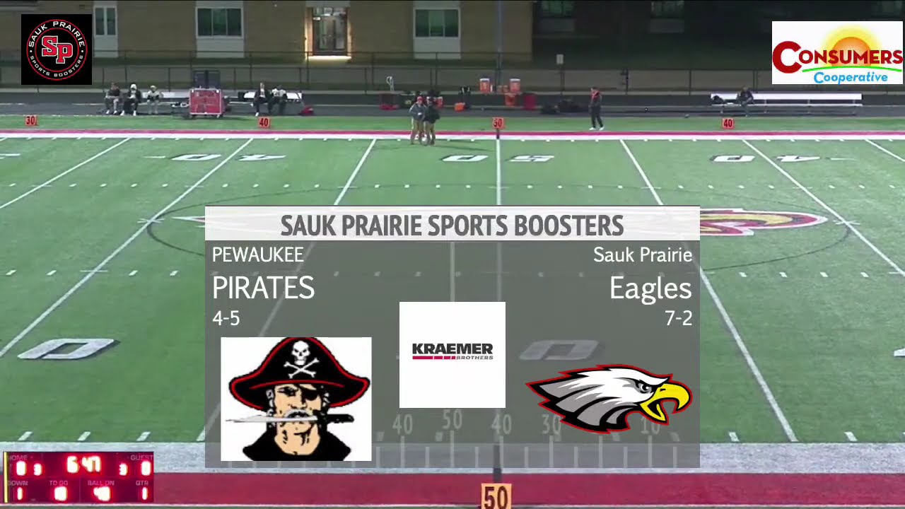WIAA FOOTBALL LEVEL 1 PEWAUKEE VS SAUK PRAIRIE