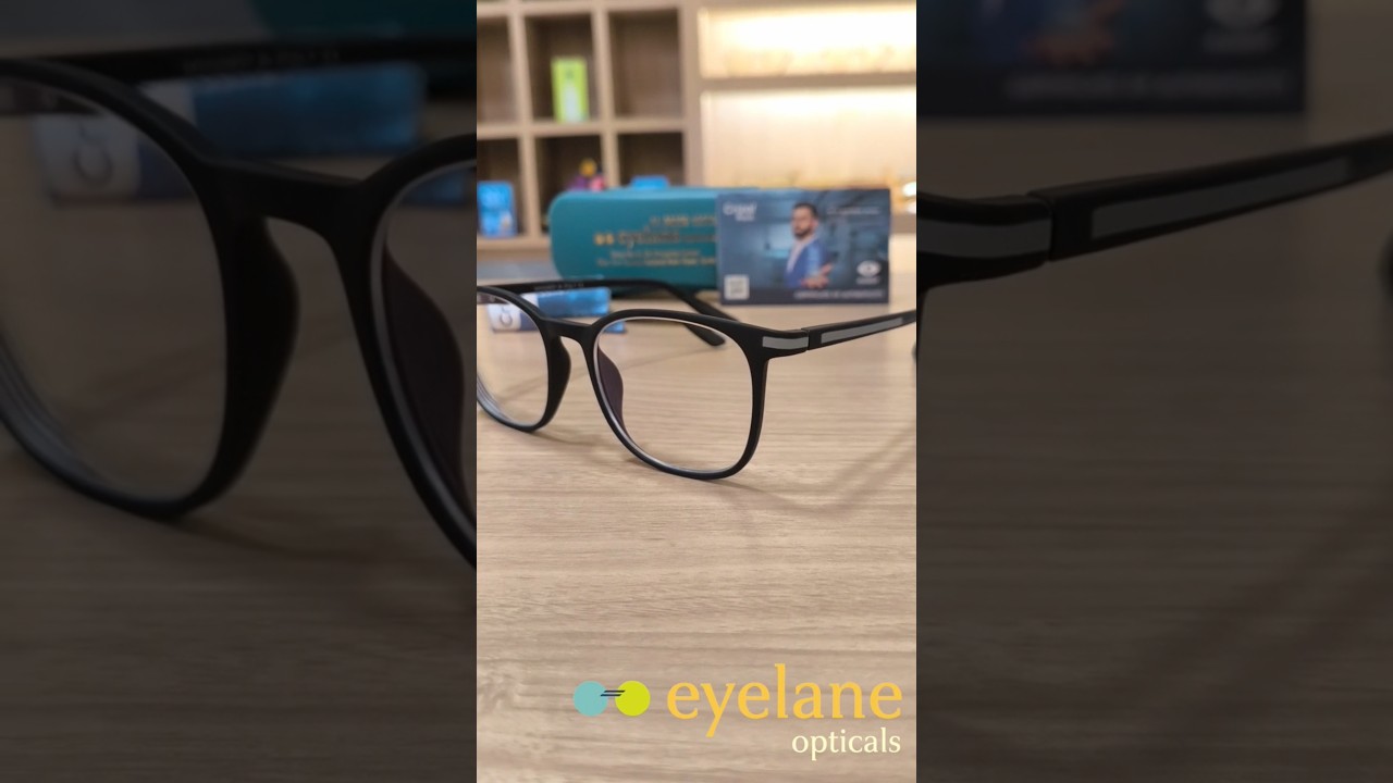 Crizal Rock Eyeglasses @eyelaneopticals #shorts #Youtubeshorts #viral #trending #subscribe #Surat