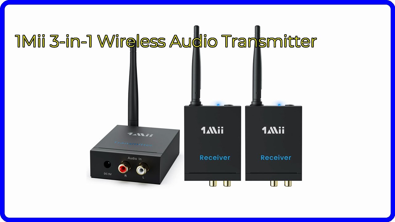 REVIEW (2026): 1Mii 3-in-1 Wireless Audio Transmitter. ESSENTIAL details.