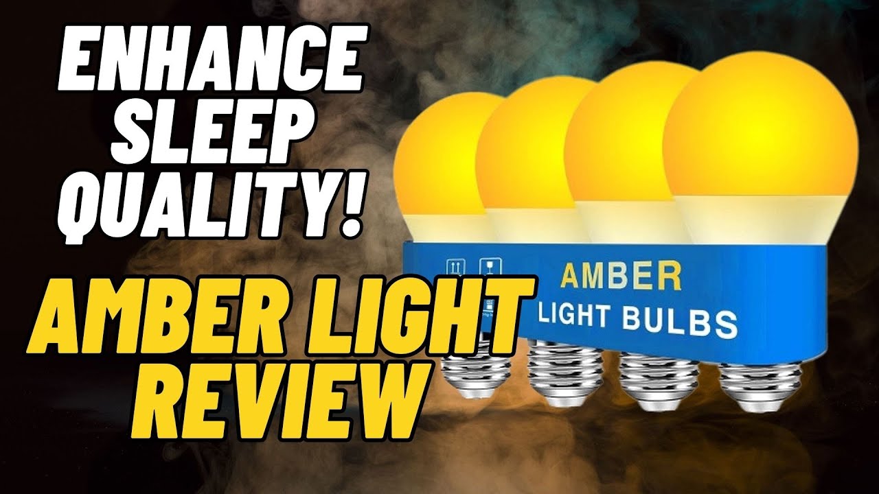 Neporal Amber Light Bulbs: Sleep-Enhancing Illumination