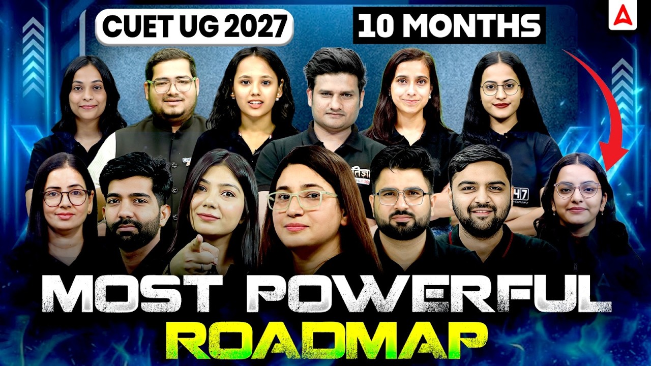 🔥 CUET UG 2027 in 10 Months | Full Preparation Roadmap for Beginners