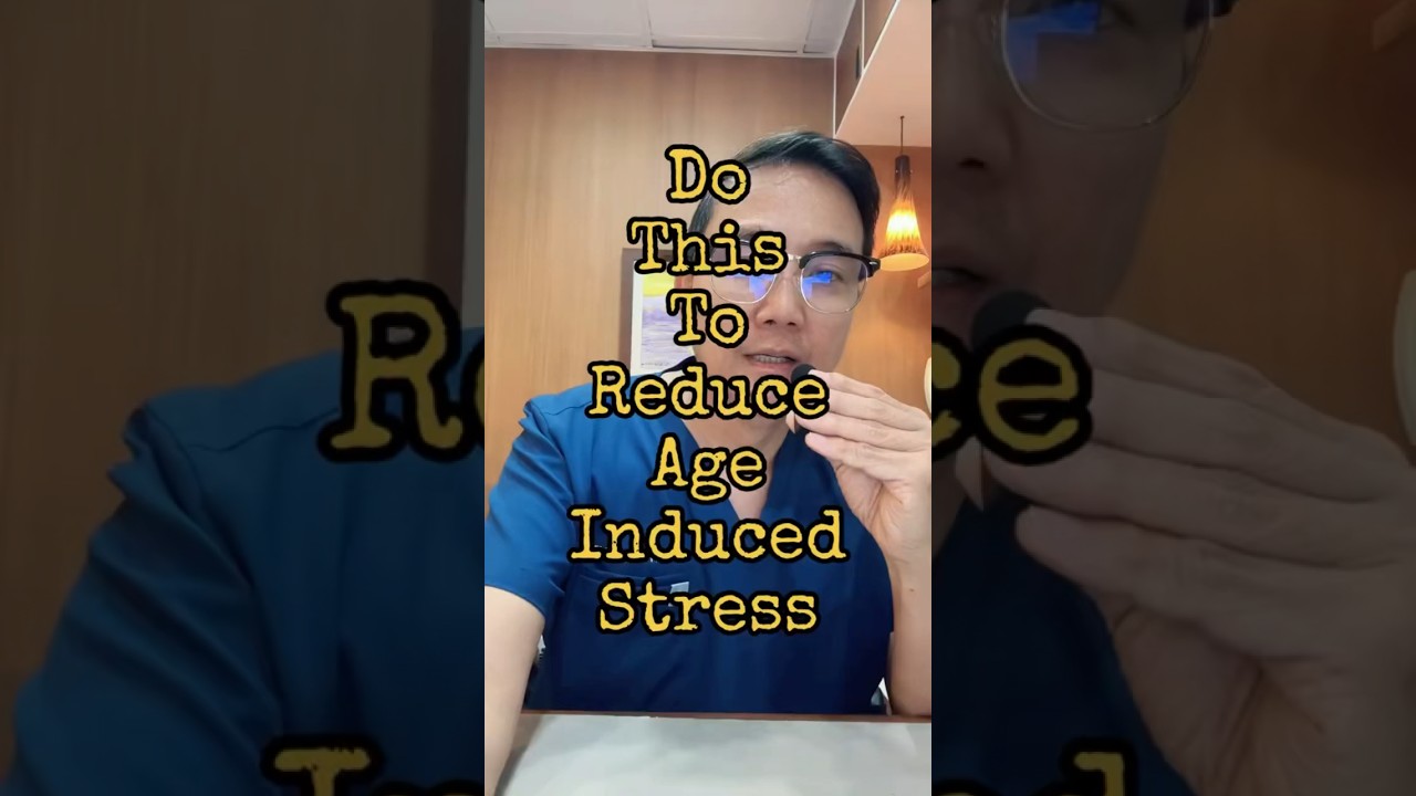 How to Reduce Age Related Anxiety and Stress #stress #anxiety #aging #exercise #docgerrytan