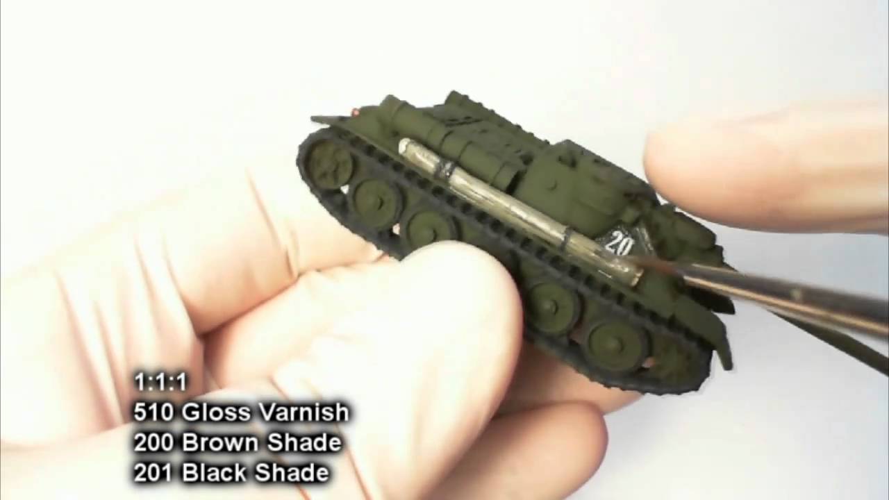 HD - Painting the SU-100 Assault Gun (SBX14) from Battlefront Miniatures