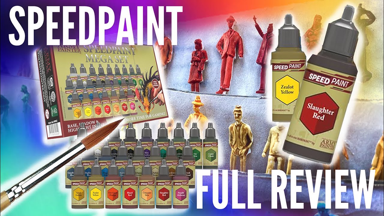 🎨 Army Painter FULL Speedpaint Mega Set Review