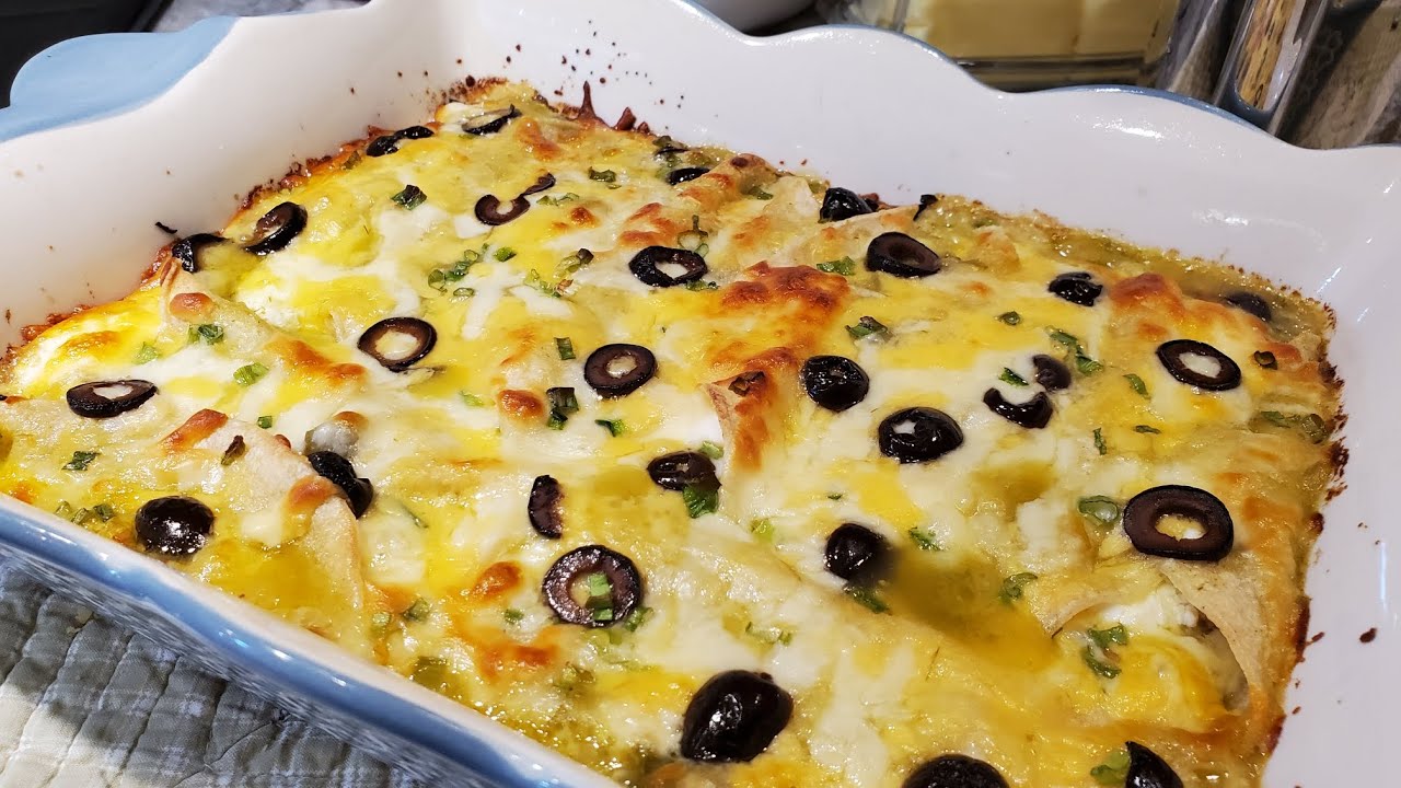 Quick Homemade Gluten Free Enchiladas!