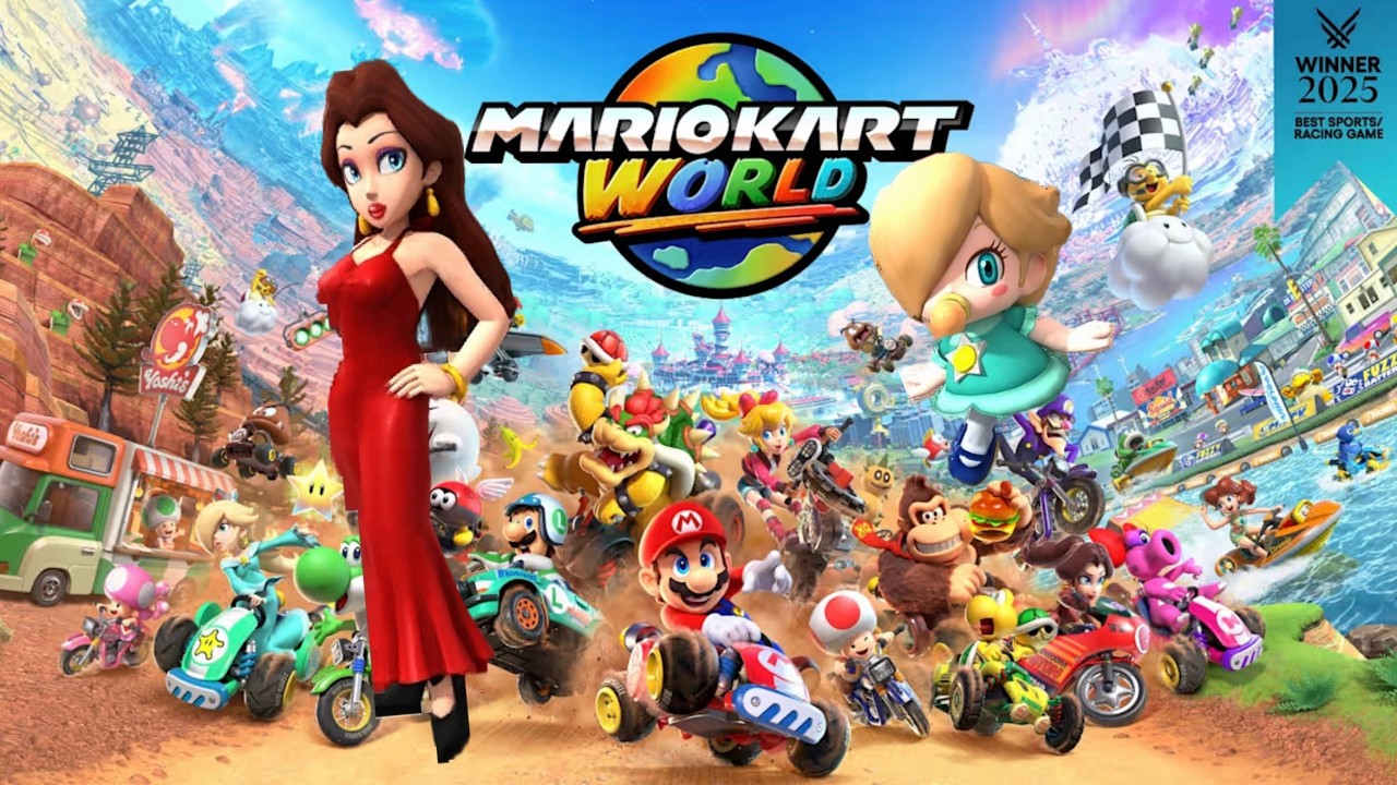 Mario Kart World!!! I hate Rosalina
