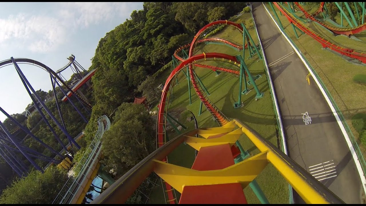 Insane Speed Roller Coaster POV B&M Floorless Janfusun Fancyworld Taiwan