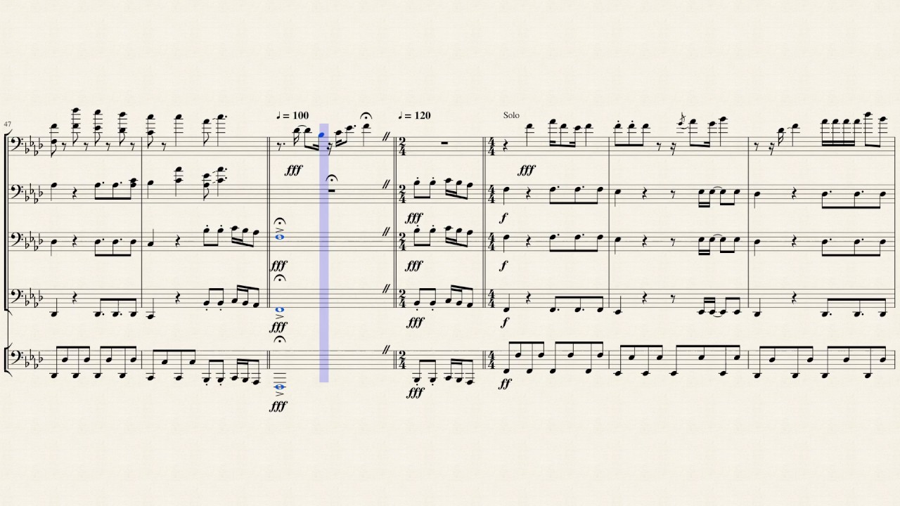Sonic Boom (Ultimate Low Brass Multitrack Edition) Sheet Music