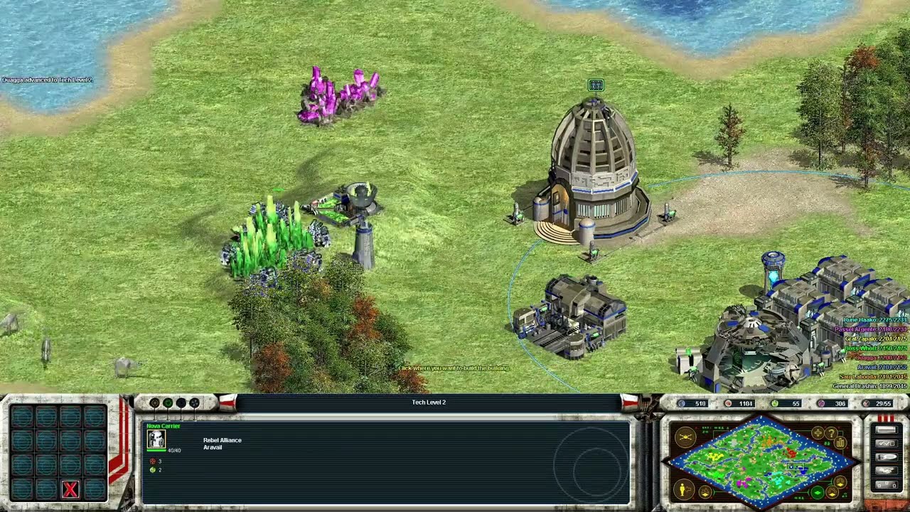 Let's Play Star Wars: Galactic Battlegrounds! (Rebel Alliance, Hard, 2v2v2v2, Landmass)