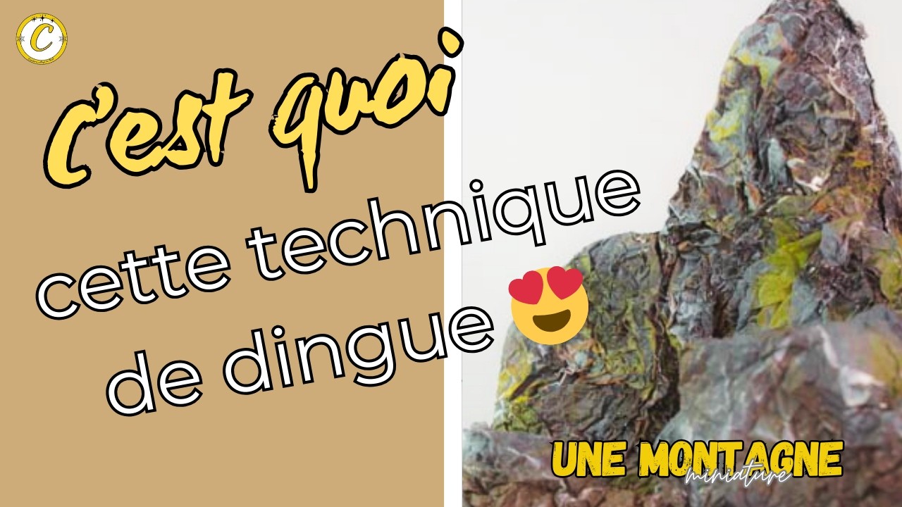 COMMENT FAIRE DES MONTAGNES POUR UN VILLAGE DE NOEL AVEC DU PAPIER D'ALUMINIUM [FAIT-MAISON][TUTO]