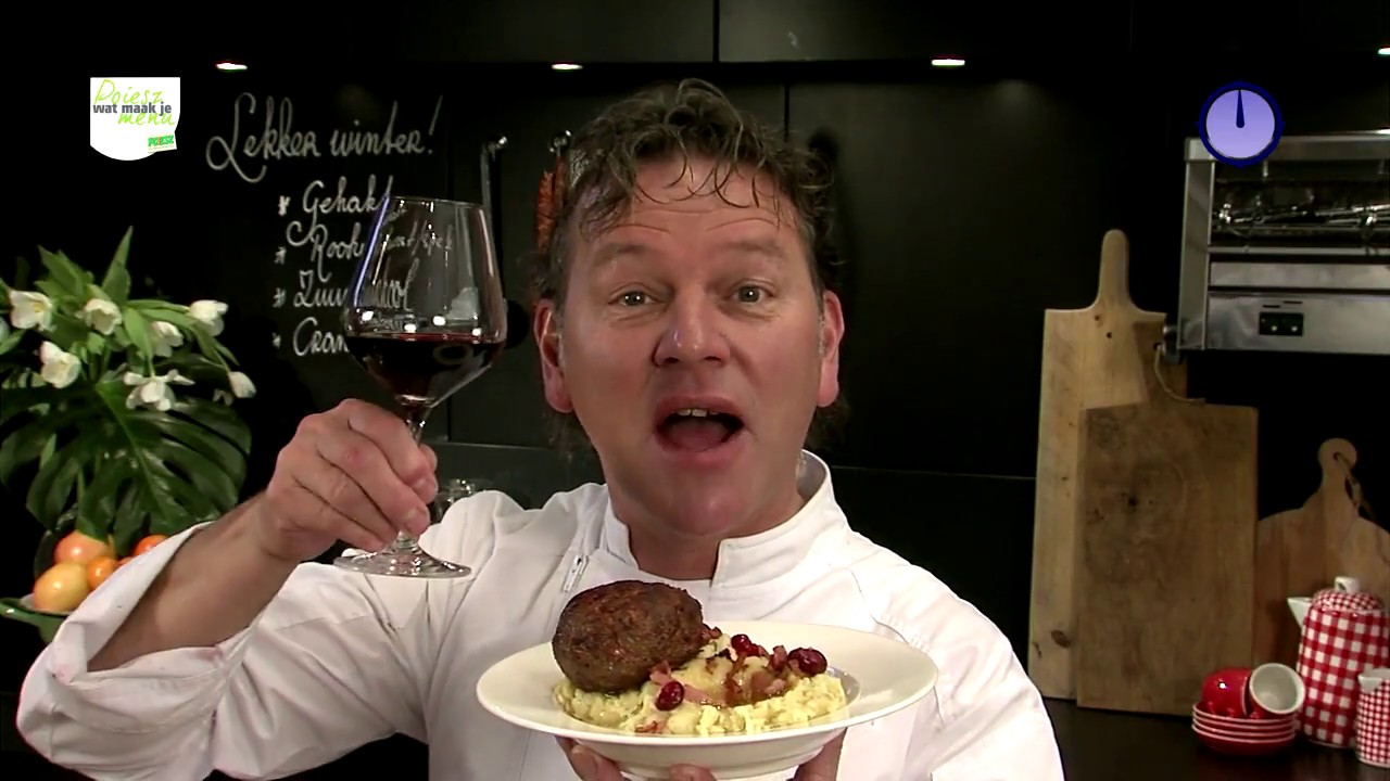 Poiesz Wat Maak Je Menu: Stamppot zuurkool met Noorder gehaktbal