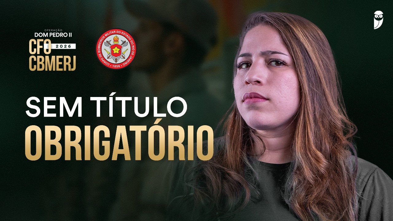 Redação CFO-CBMERJ: título não obrigatório