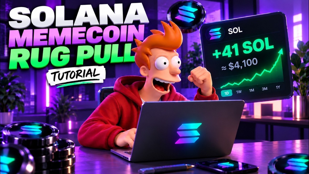 Rug Pull Explained: Create a Meme Coin on Solana | Complete Tutorial