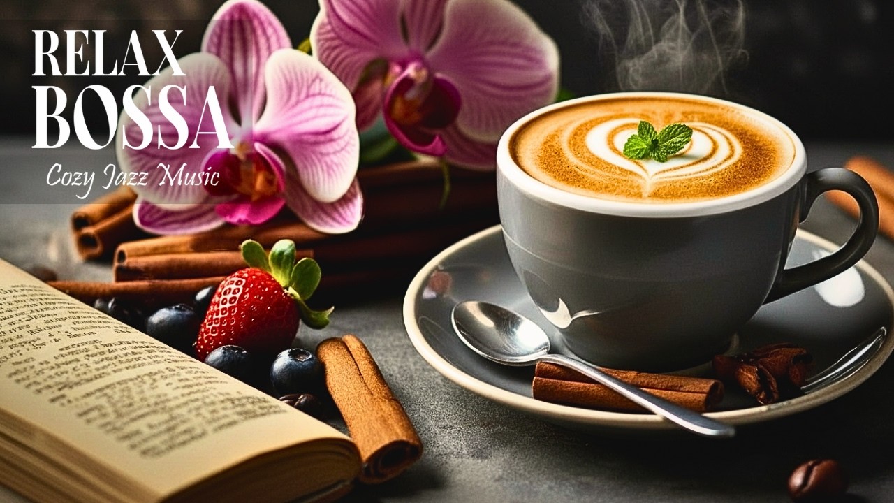 Cozy Bossa Nova Jazz ☕ Relaxing Coffee Shop Instrumental for Gentle Focus & Good Mood