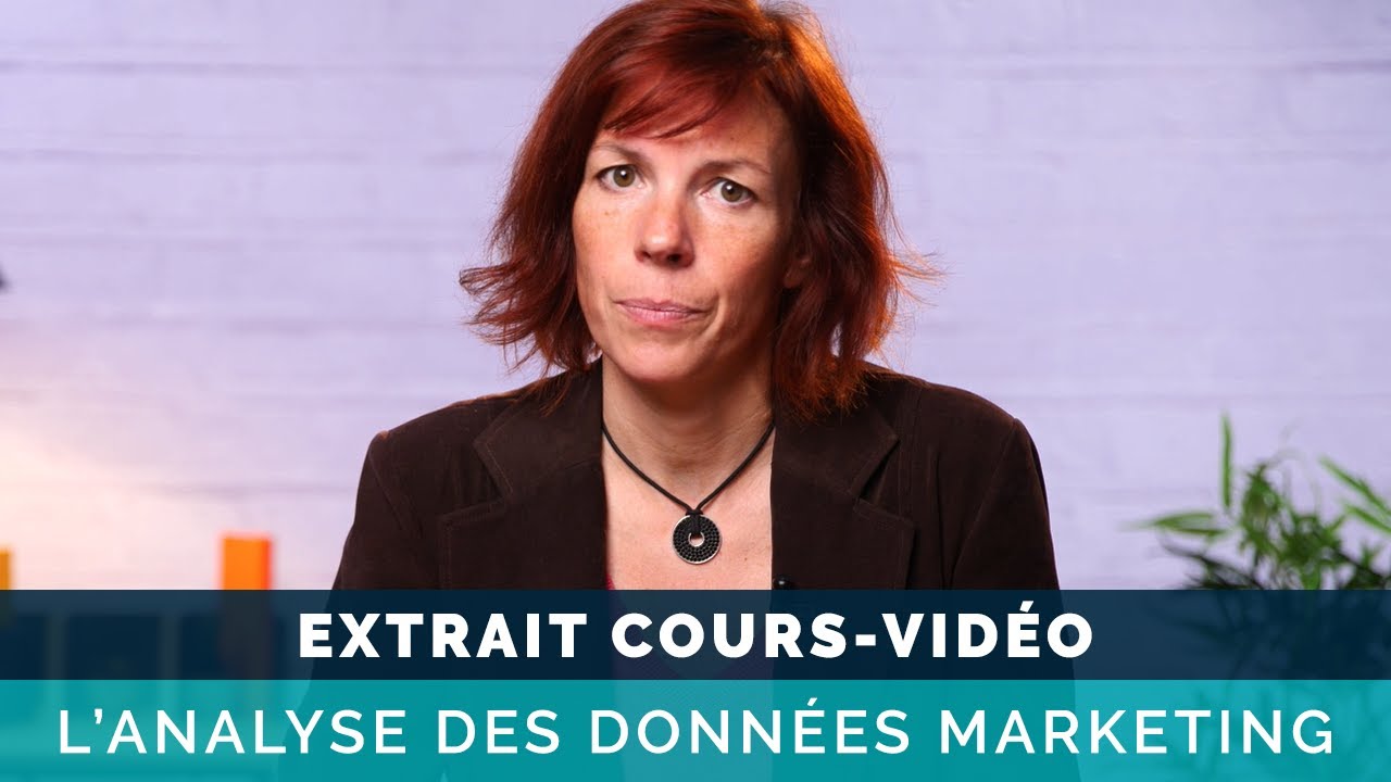 L'analyse des données marketing - Extrait de cours vidéo Digital Campus Live