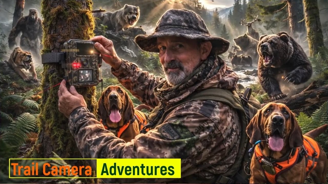 Incredible Trail Camera Captures Gifford Pinchot Forest Mt St Helens #wildlife #bloodhound