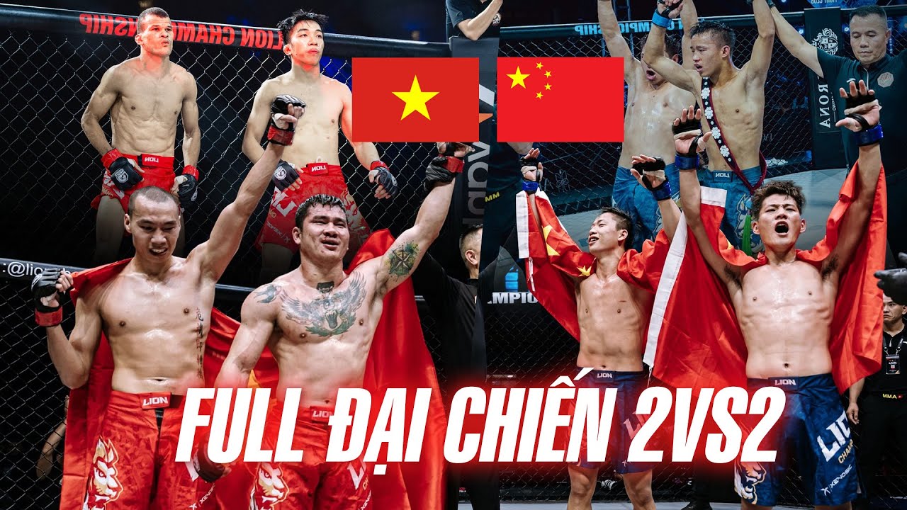 🔥FULL 30 Phút đỉnh cao 2vs2 ĐẠI CHIẾN VÕ THUẬT VIỆT NAM - TRUNG QUỐC cực căng thẳng