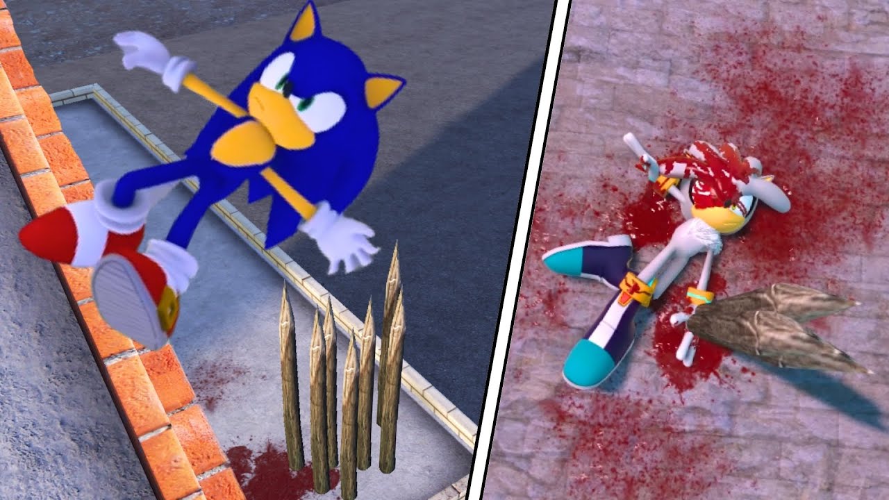 Sonic & Silver NPC Ragdoll Physics Compilation #139 | Overgrowth