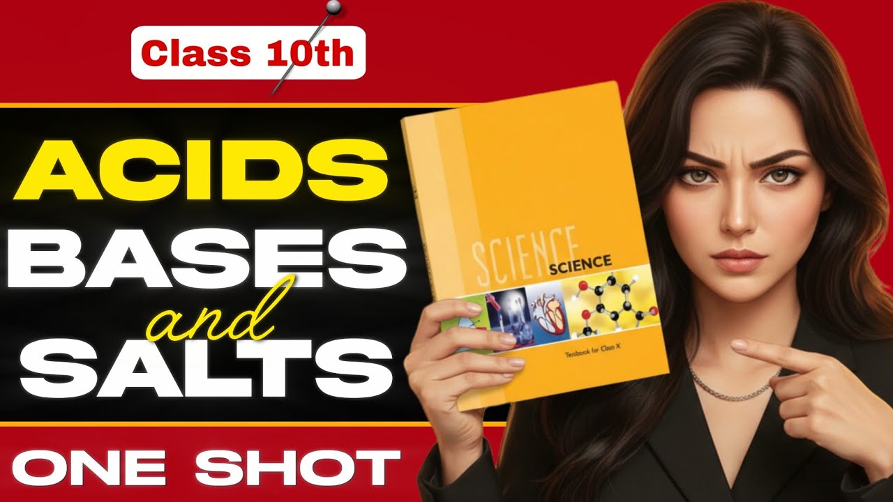 🔥 Acids, Bases and Salts | Class 10 Science One Shot