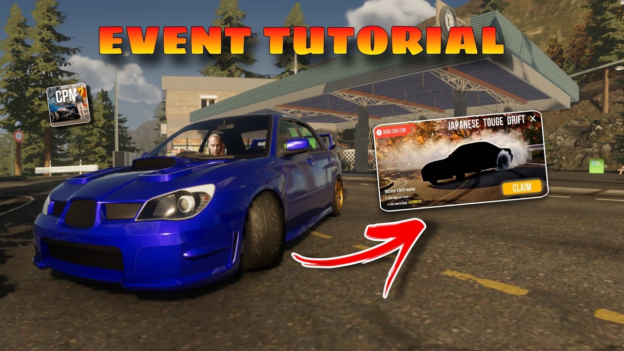 How to complete JAPANESE TOUGE DRIFT event in car parking multiplayer 2