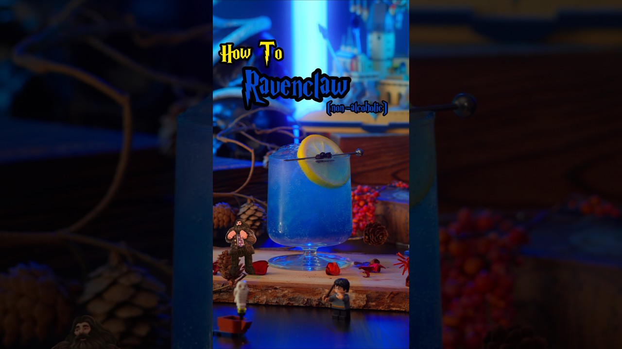 How To Make The Ravenclaw | Non-Alcoholic Harry Potter Drink | #ravenclaw #harrypotter
