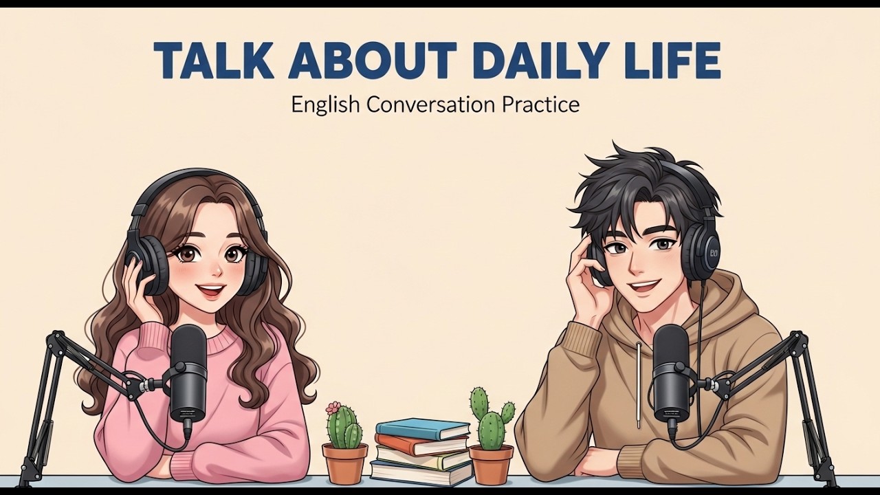 English Podcast for Easy English Conversation | Talk About Your Day Fluently (B2–C1 Level)