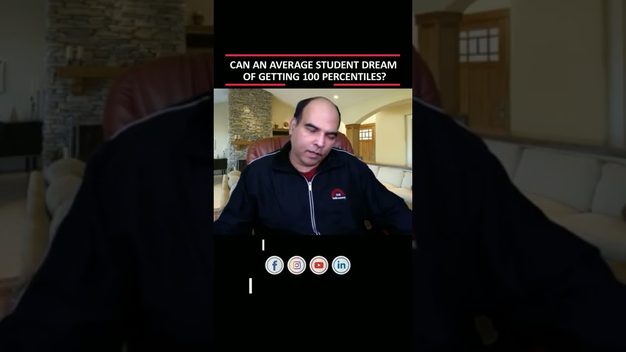 Can An Average Student Dream Of Getting 100 Percentiles? | Arun Sharma
