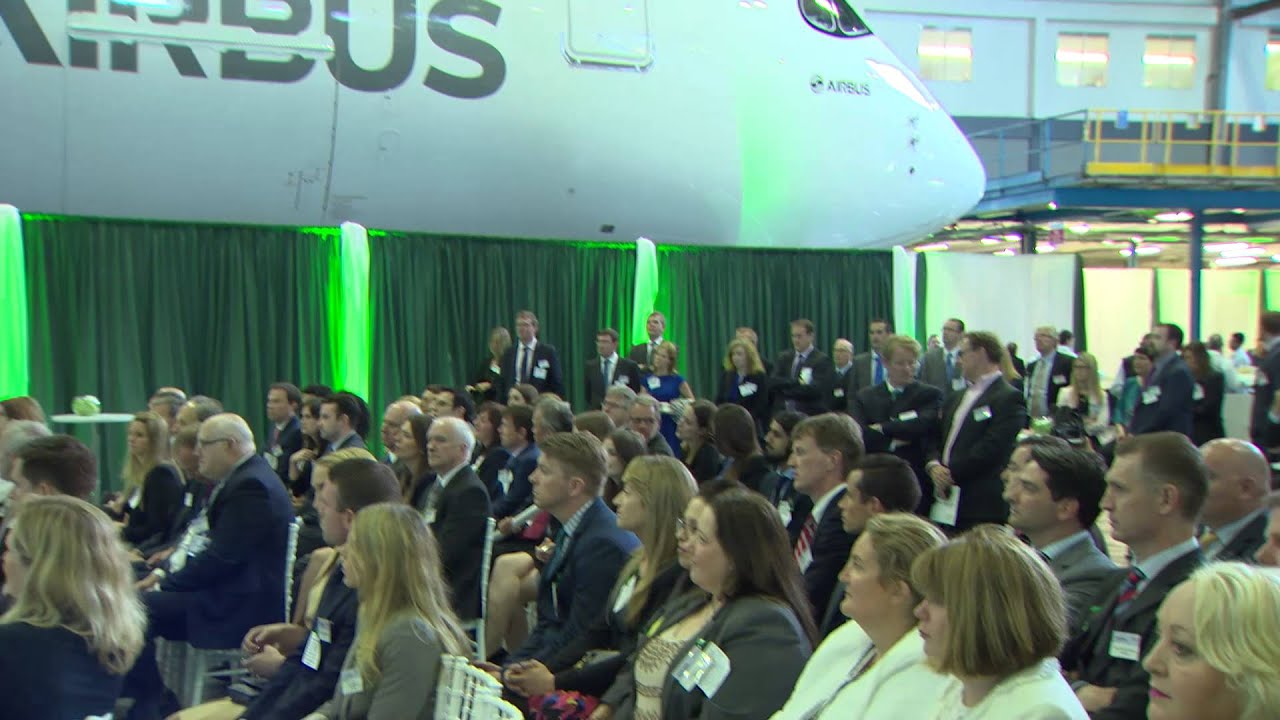Aviation Leasing company Aercap brought the Airbus 350 to Dublin