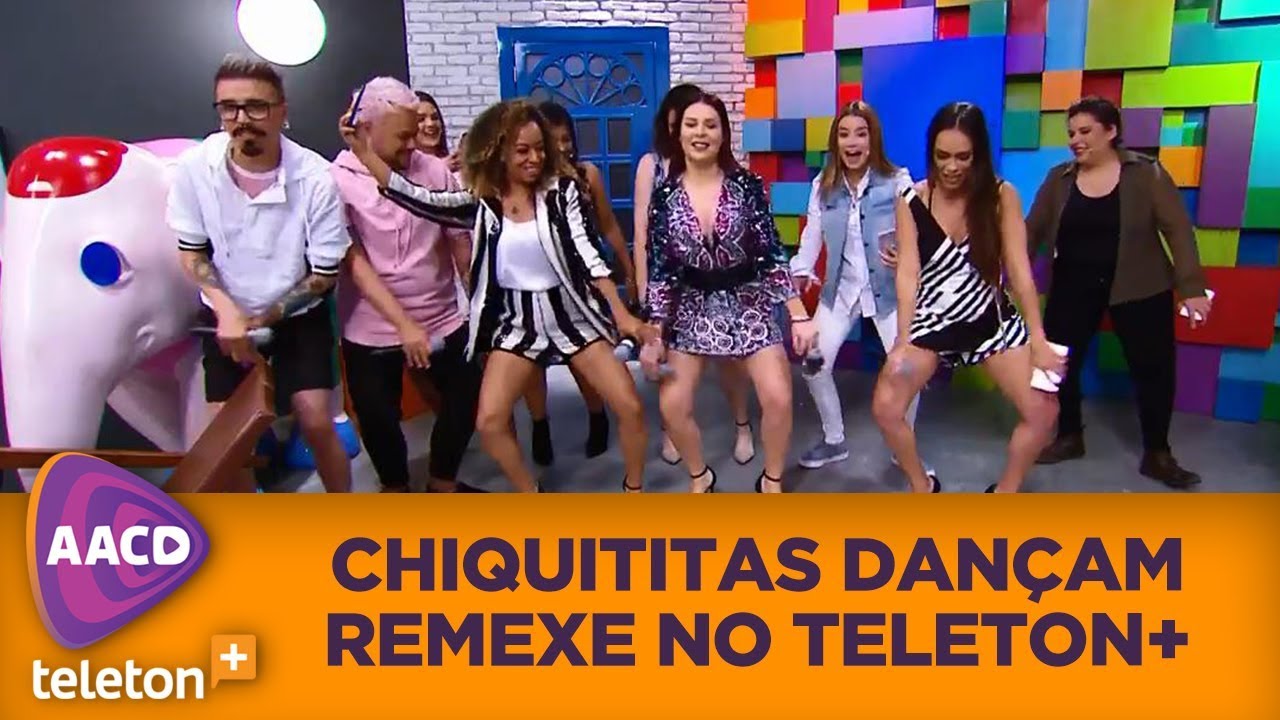 Chiquititas dançam remexe juntas | Teleton+