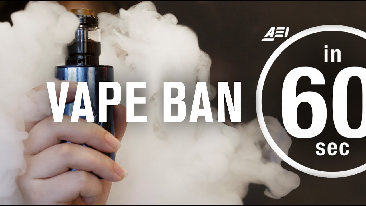 The vape ban and policymakers' clouded judgment | IN 60 SECONDS