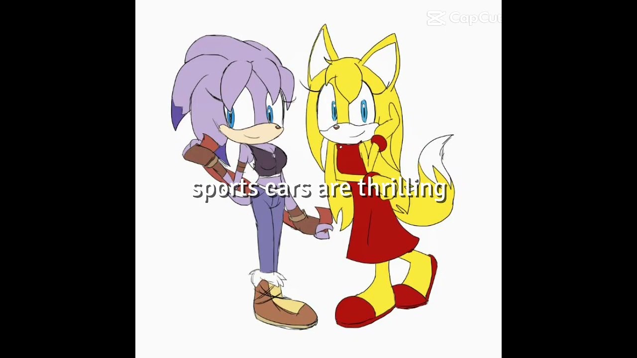 Stacey 💜 e Zooey 💛 beff forever 💗⭐ espero que gostem 😁😉 #sonicedite #sonicthehedgehog #sonicvídeo ★💗