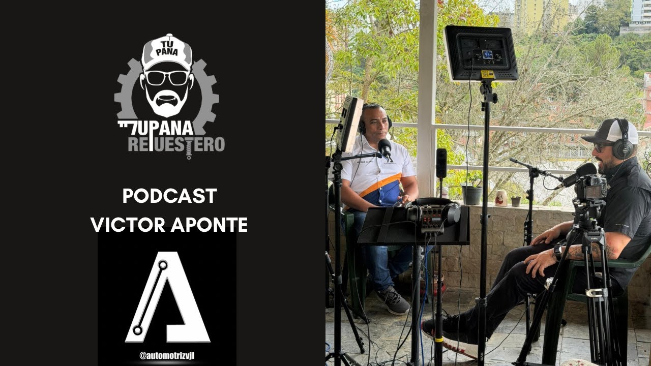 VICTOR APONTE CON TU PANA REPUESTERO